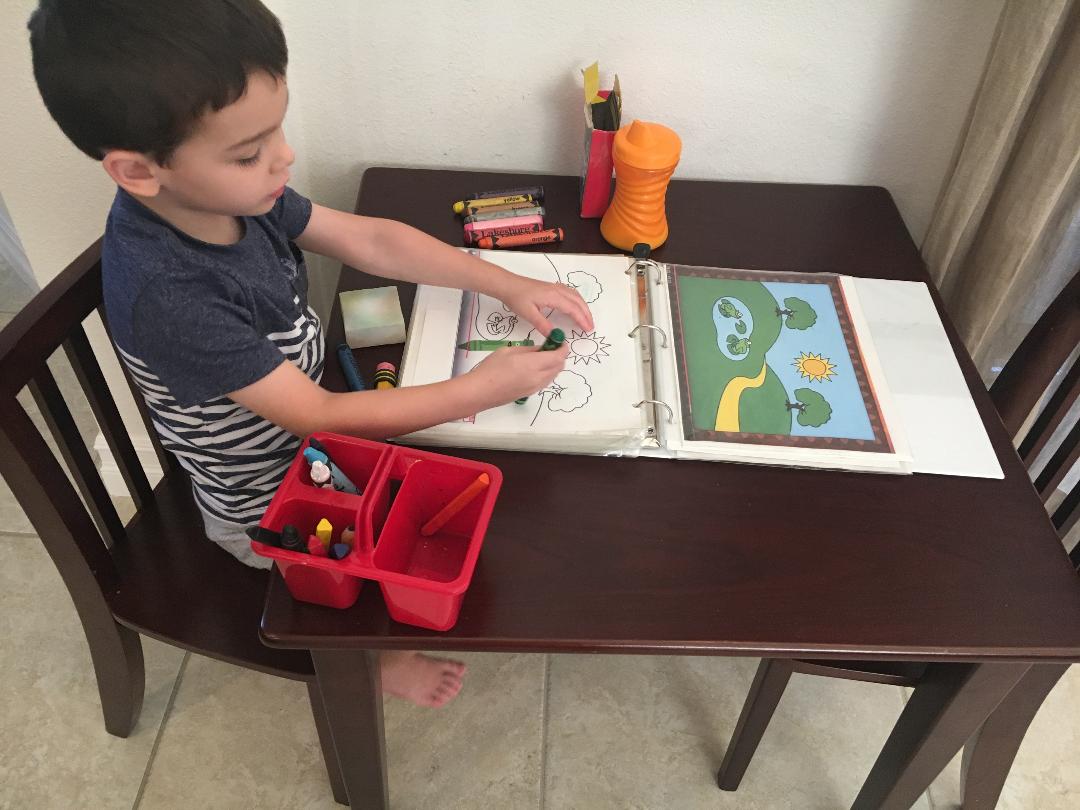 Color Crew Interactive Binder